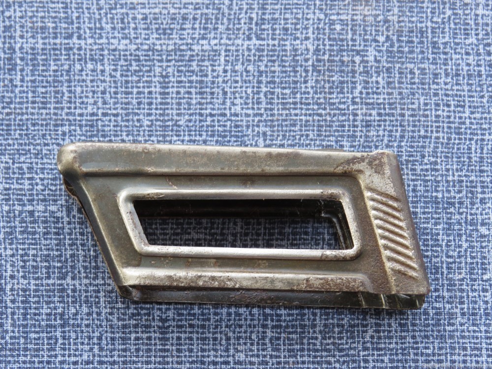 WWII GERMAN 8X56R M95 MANNLICHER BIG W STAMPED AMMO CLIP #2-img-2