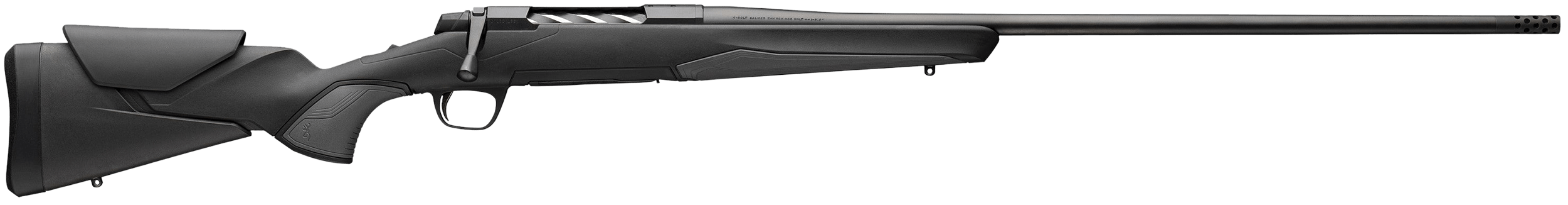 Browning 036003294 X-Bolt 2 Hunter Full Size 6.5 PRC 3+1 24" Matte Black Th-img-0