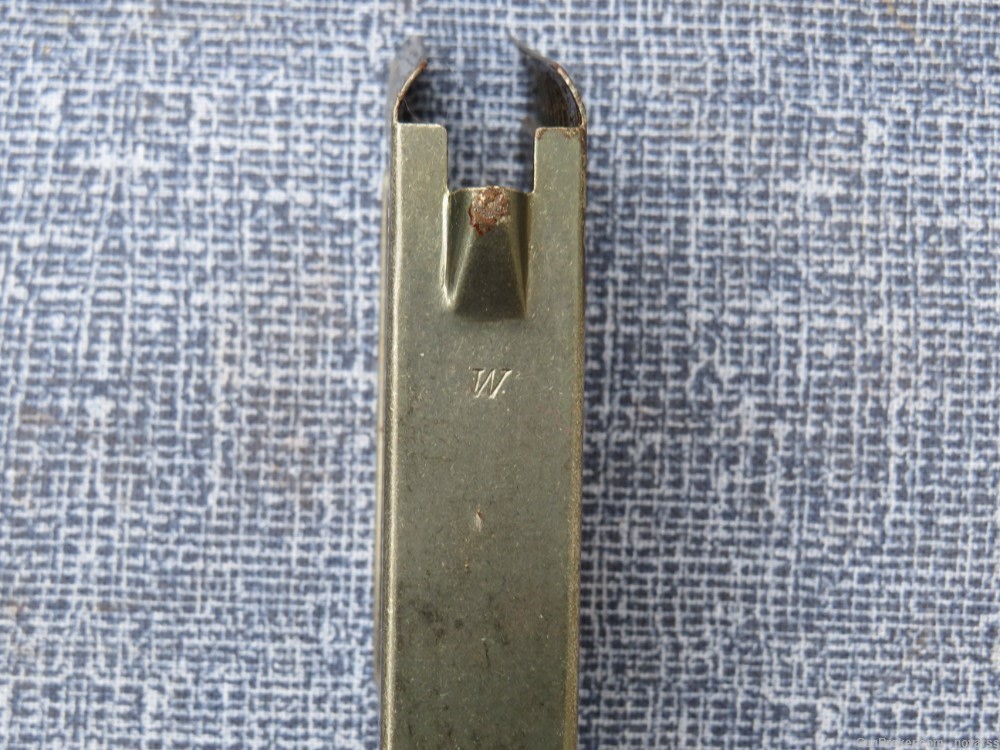 WWII GERMAN 8X56R M95 MANNLICHER W STAMPED AMMO CLIP #1-img-1