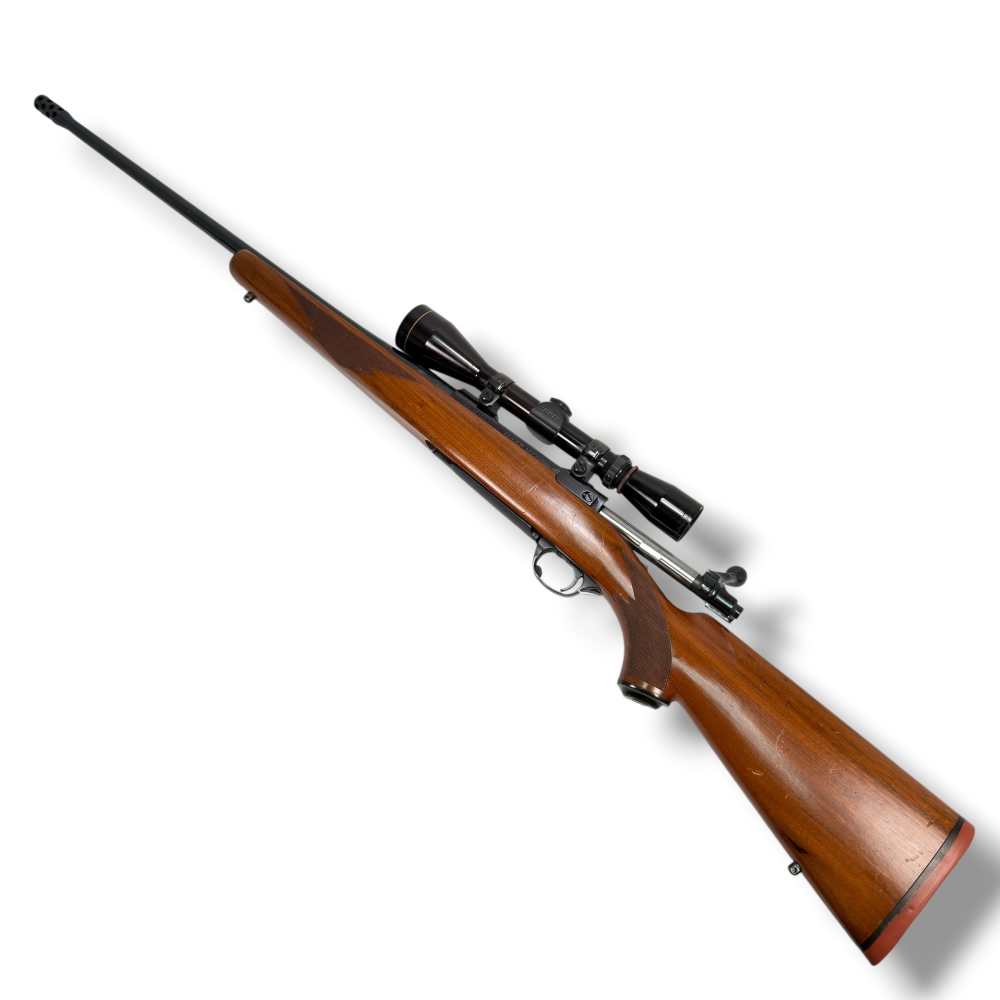Preowned Ruger M77 Hawkeye Rifle .270 Win Leupold VARI X II 3-9x50mm-img-3