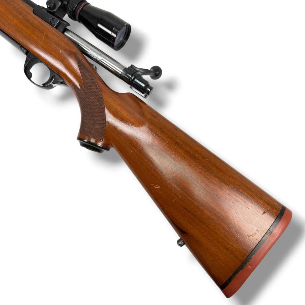 Preowned Ruger M77 Hawkeye Rifle .270 Win Leupold VARI X II 3-9x50mm-img-5