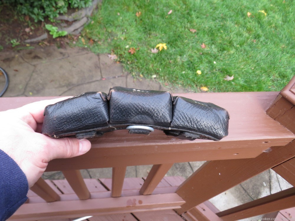 WWII  8mm GERMAN  MAUSER PEBBLED AMMO POUCH LATE WAR-img-6