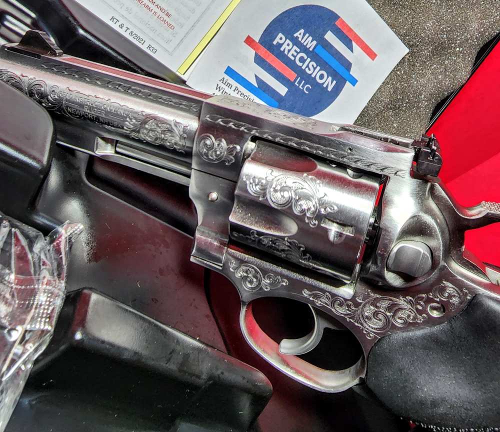 RUGER RARE  CNC ENGRAVING GP100 357 MAG 4.2" 6-RD REVOLVER-img-13
