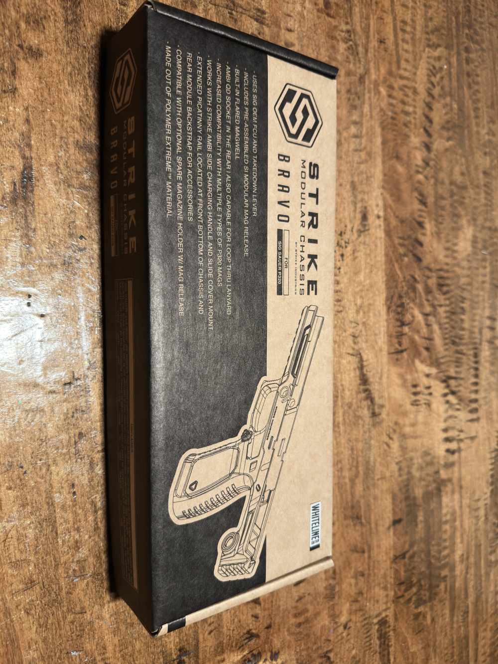 STRIKE INDUSTRIES SMC STRIKE MODULAR CHASSIS SIG SAUER P320 WHITELINE ED.-img-0