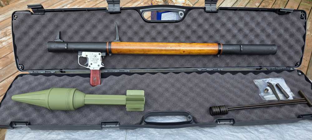 Russian RPG-2  With Rocket Tools Live firring pin and spare in hard case-img-0