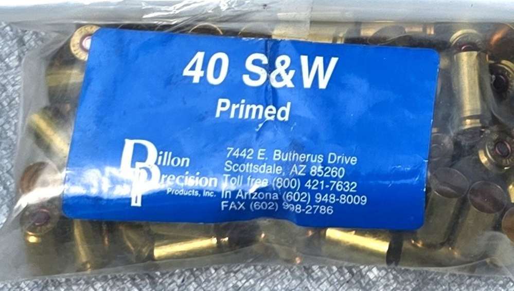 New 40 S&W Winchester Brass primed 4 bags 400 pc total-img-2