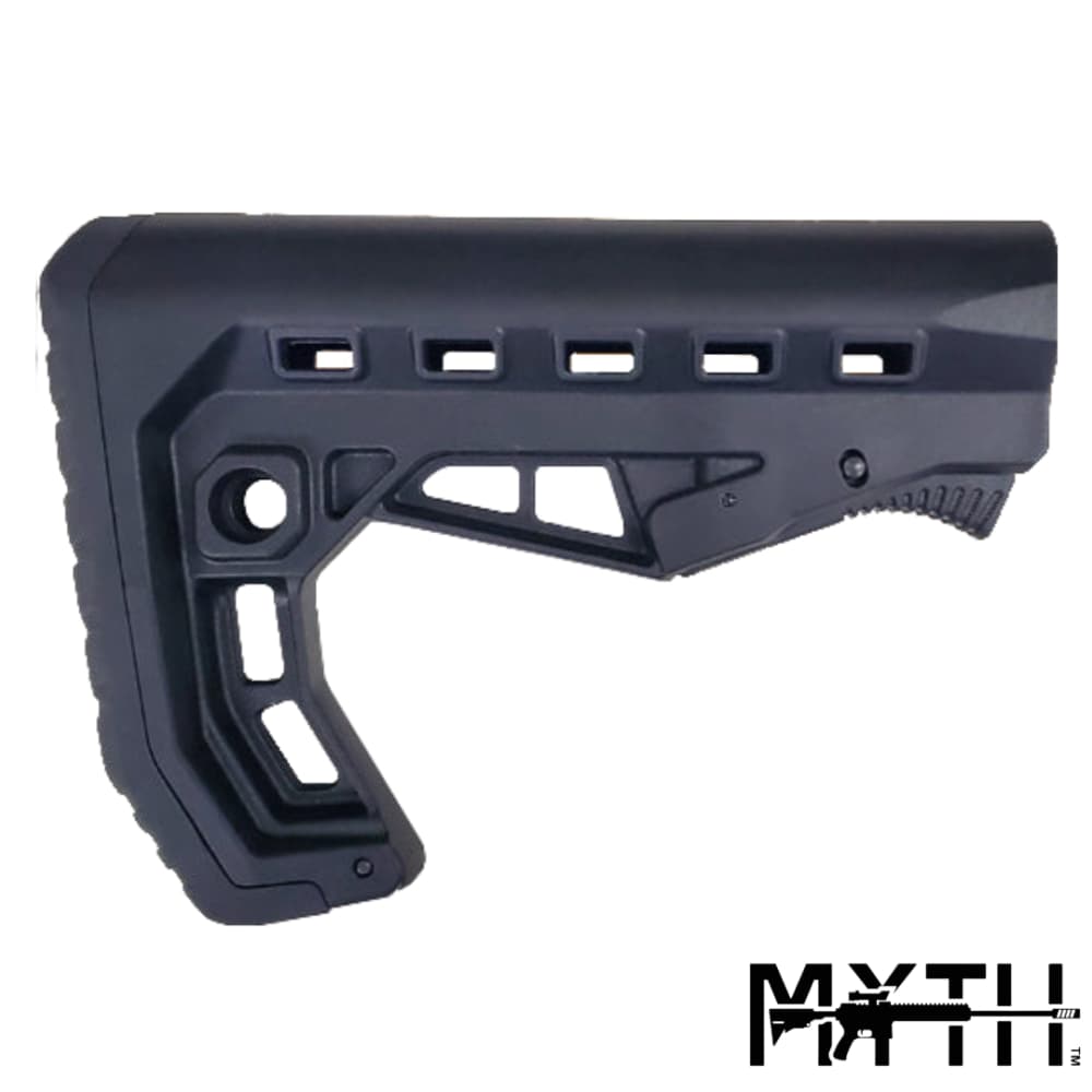 Upgraded Skeleton Butt Stock with QD Attachment AR15 A10 AR9 AR22 FDE-img-0