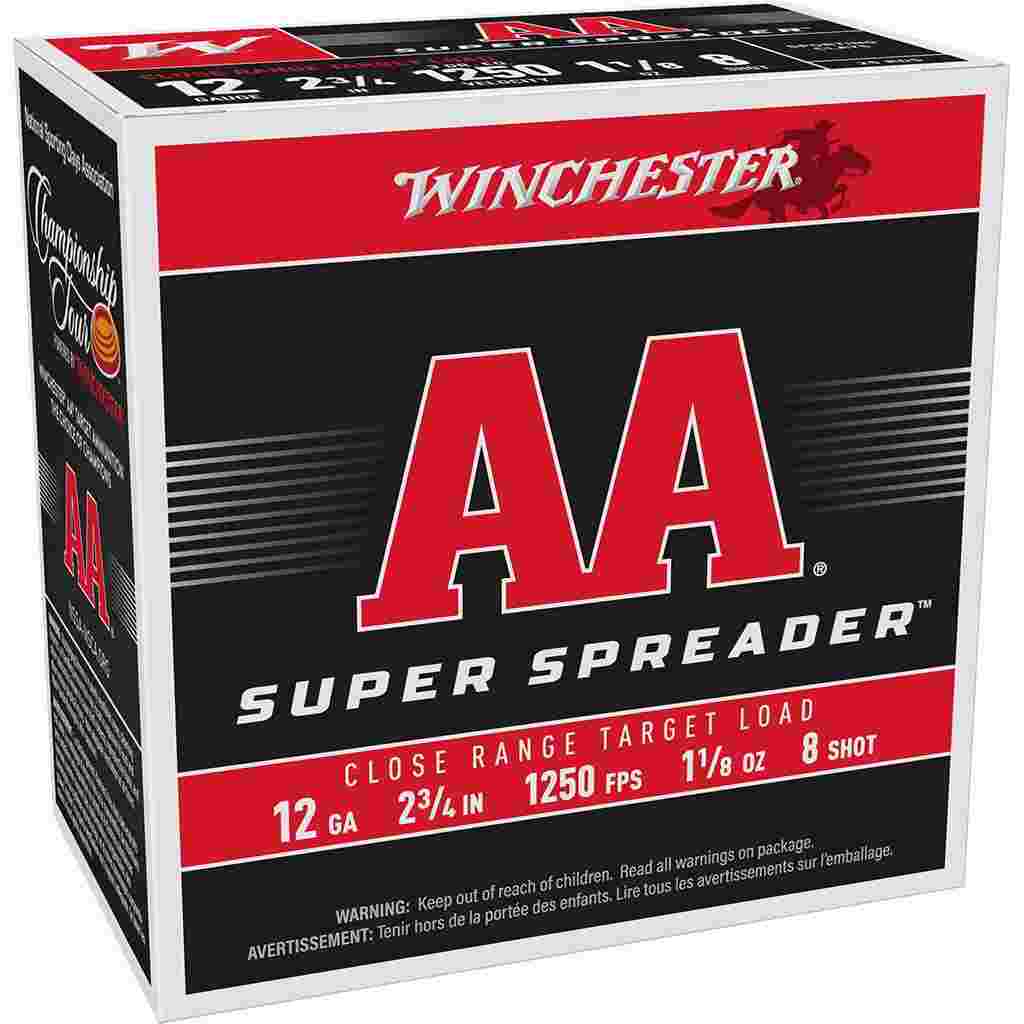 Winchester Light Target 12ga 2-3/4" 1-1/8oz 1250 fps 25/ct-img-0