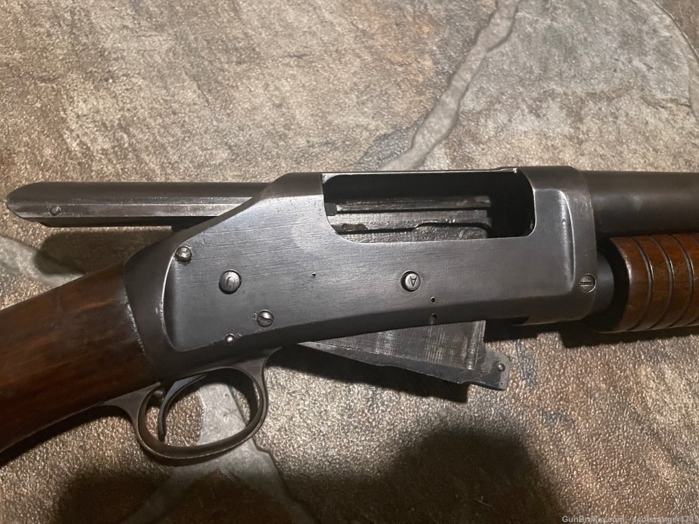 Winchester 1897 12 Gauge Shotgun Field Model 30” 1934 Trench Gun Slam Fire-img-15