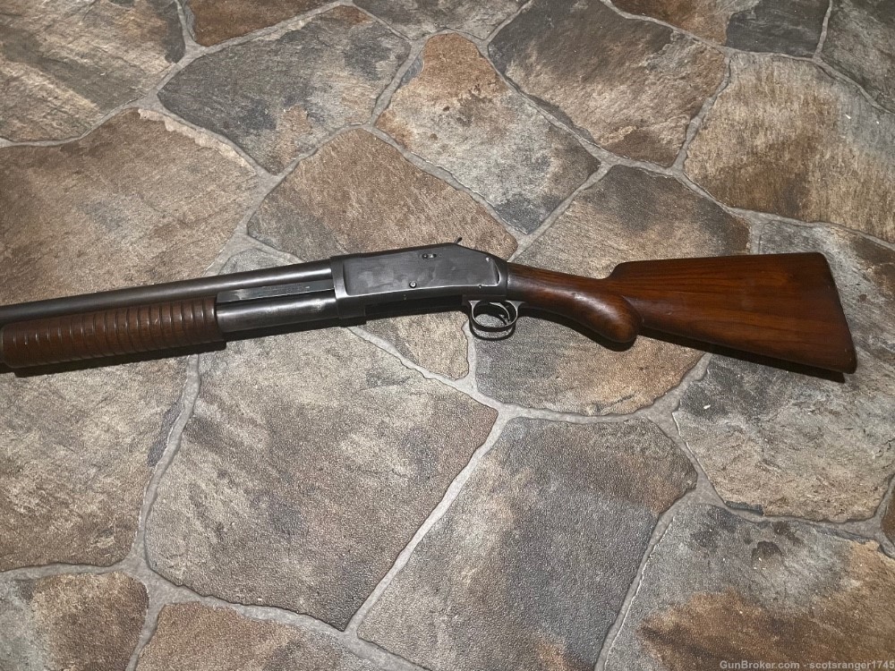 Winchester 1897 12 Gauge Shotgun Field Model 30” 1934 Trench Gun Slam Fire-img-5