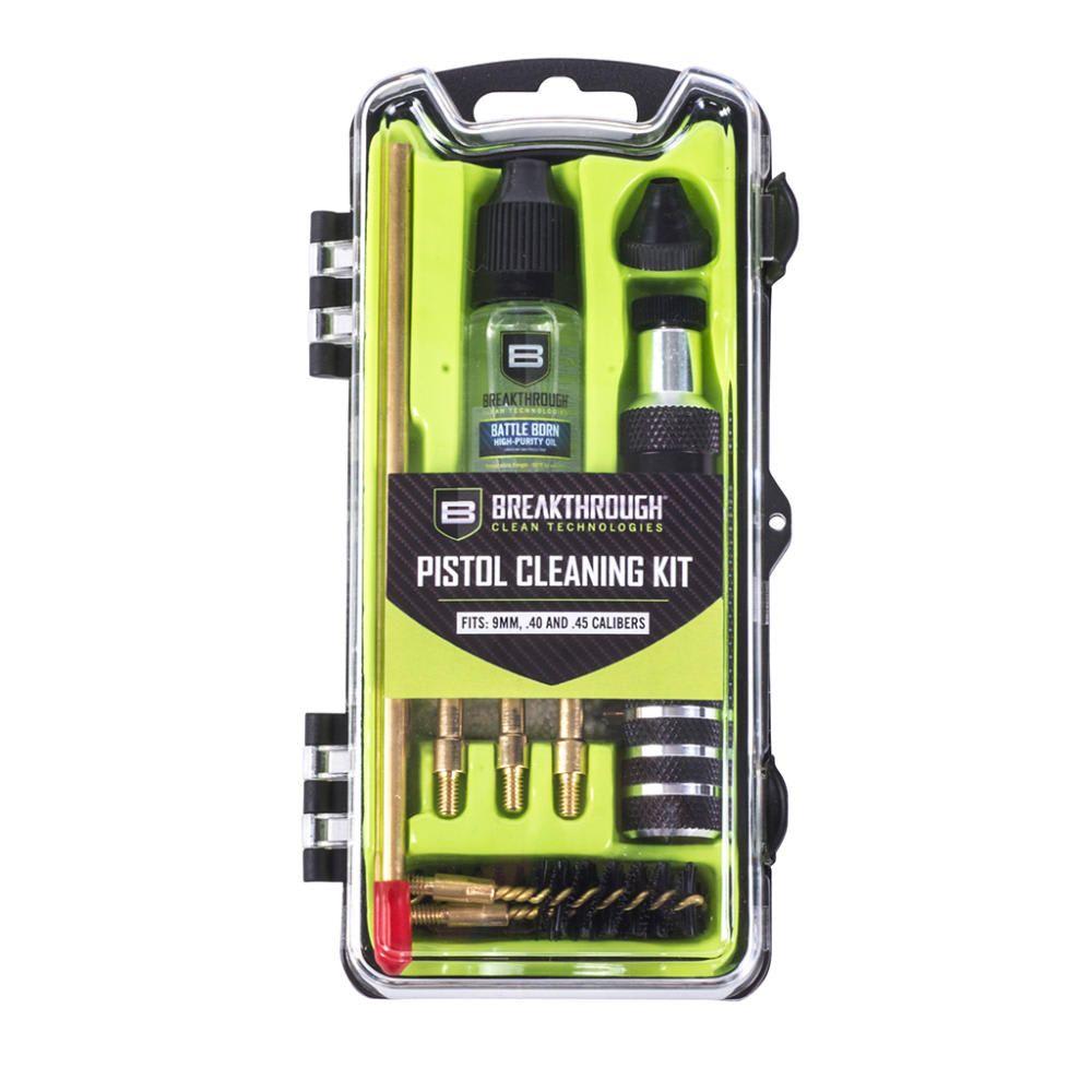 Breakthrough Clean Vision Series Pistol Cleaning Kit 9mm 40 45 BT-CCC-P NEW-img-0