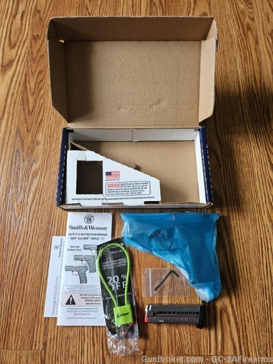 NIB!  SHIELD EZ SERIES S&W® SHIELD EZ® 30 Super Carry Free 2A Hat-img-0