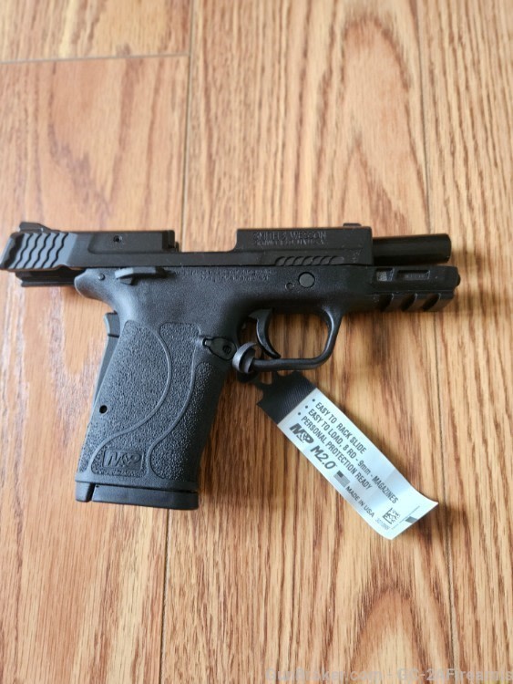 NIB!  Smith & Wesson  M&P9 Shield EZ 13396 Range Kit 8rd  FREE 2A HAT-img-5