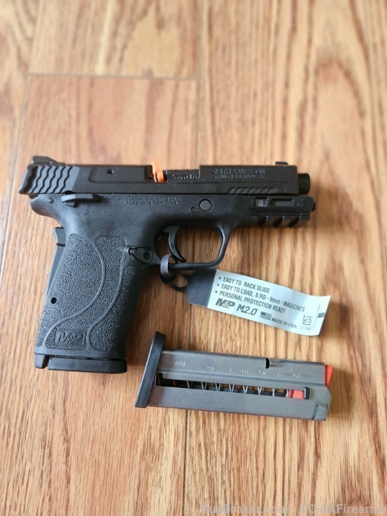 NIB!  Smith & Wesson  M&P9 Shield EZ 13396 Range Kit 8rd  FREE 2A HAT-img-6