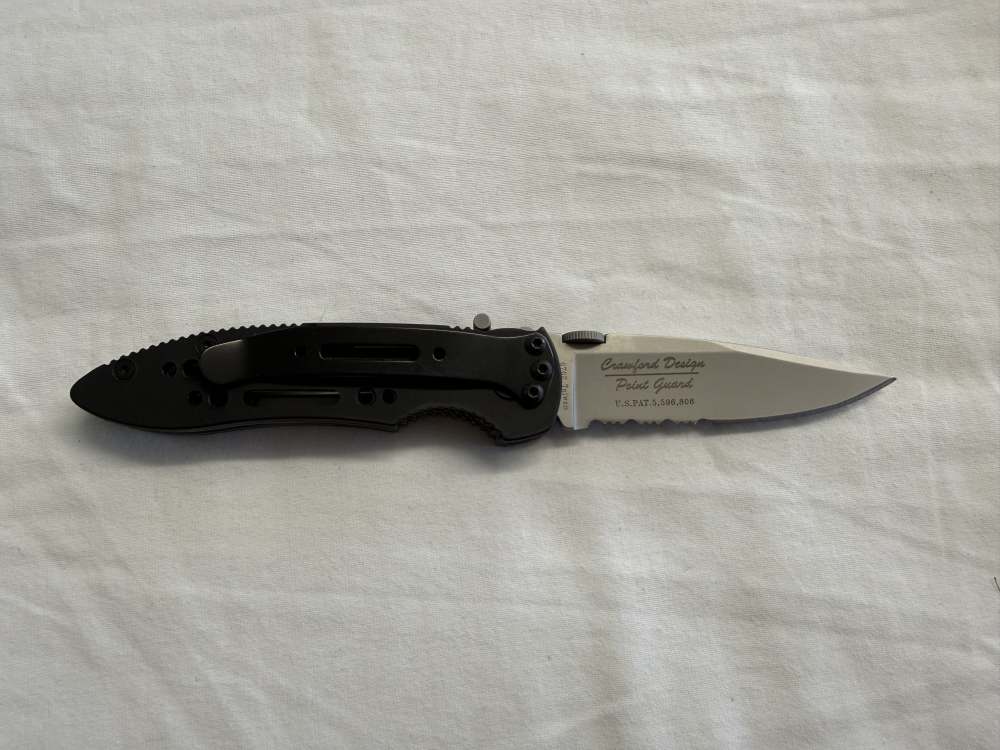 CRKT Crawford Point Guard 6762 Folding Knife Discontinued #146-147-img-1