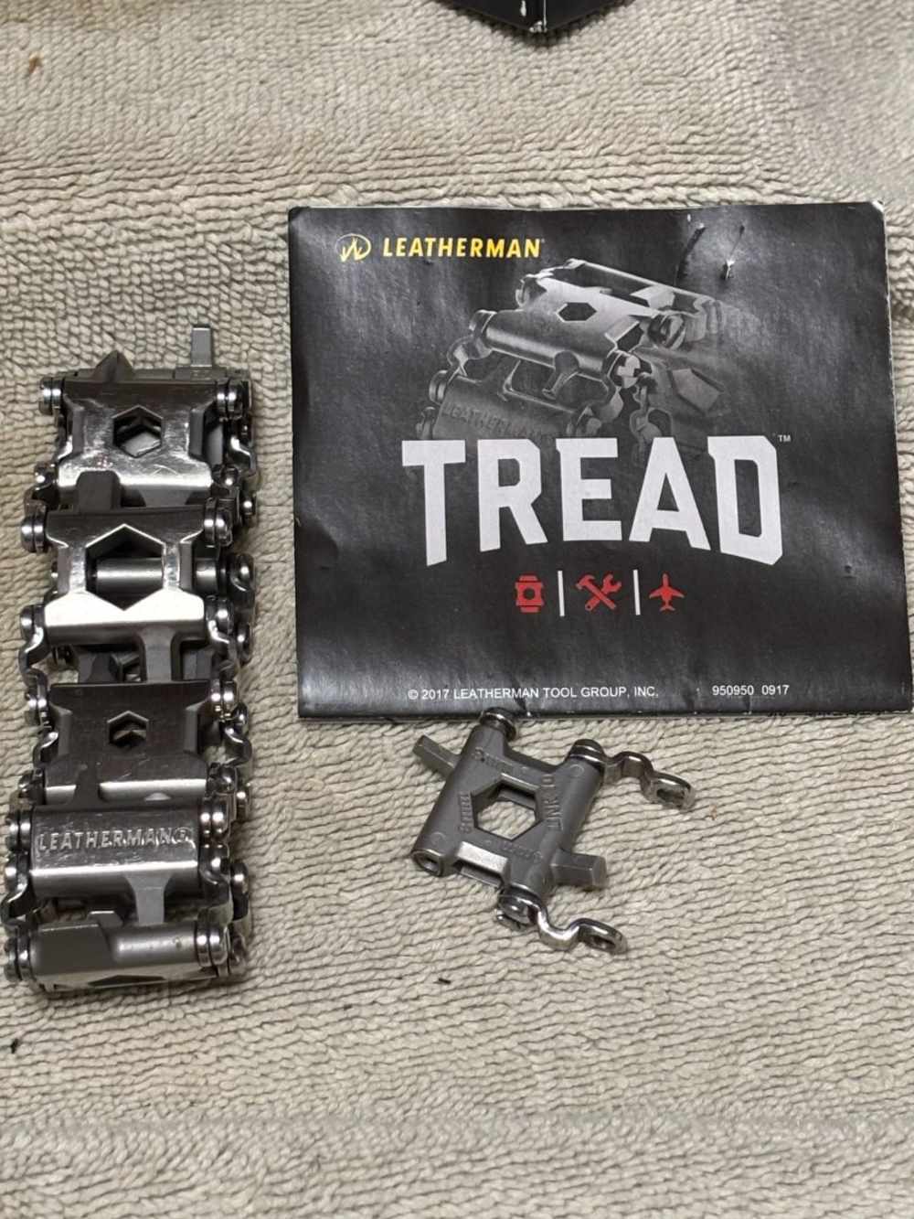 Leatherman Tread Multi Tool Bracelet Vintage Discontinued -img-2