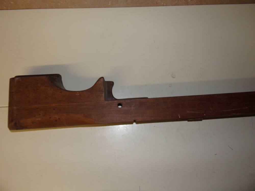 Wooden Rifle Stock Blank - 35 5/8" in Length - Unknown Wood-img-8