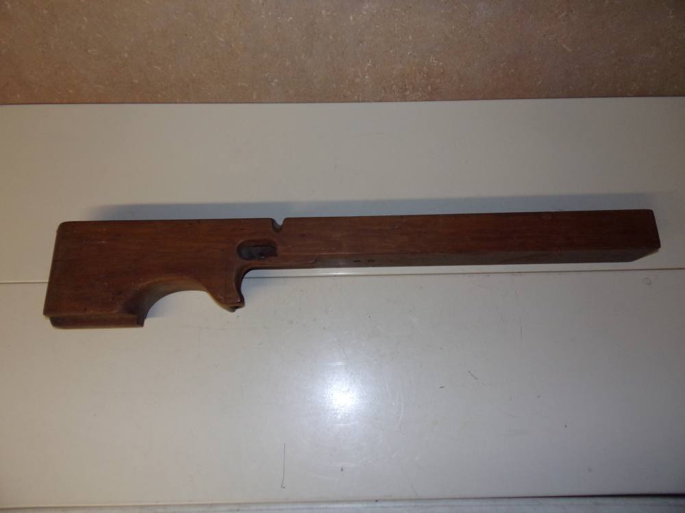 Wooden Rifle Stock Blank - 35 5/8" in Length - Unknown Wood-img-0