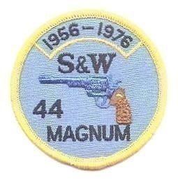 3  S & W   44 Magnum  logo  patches-img-0