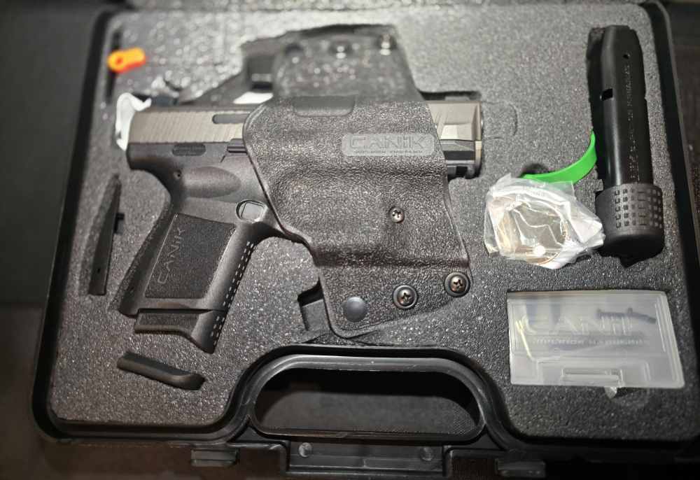 CANIK TP9SF Elite Optic Ready - includes 2 mags and holster-img-1