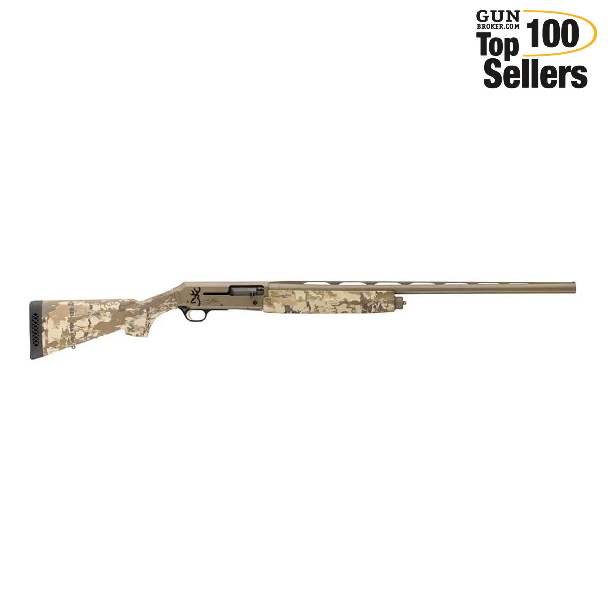 BROWNING Silver Field Camo FDE 12Ga 28in 4rd 3.5in Auric Shotgun (11438204)-img-0