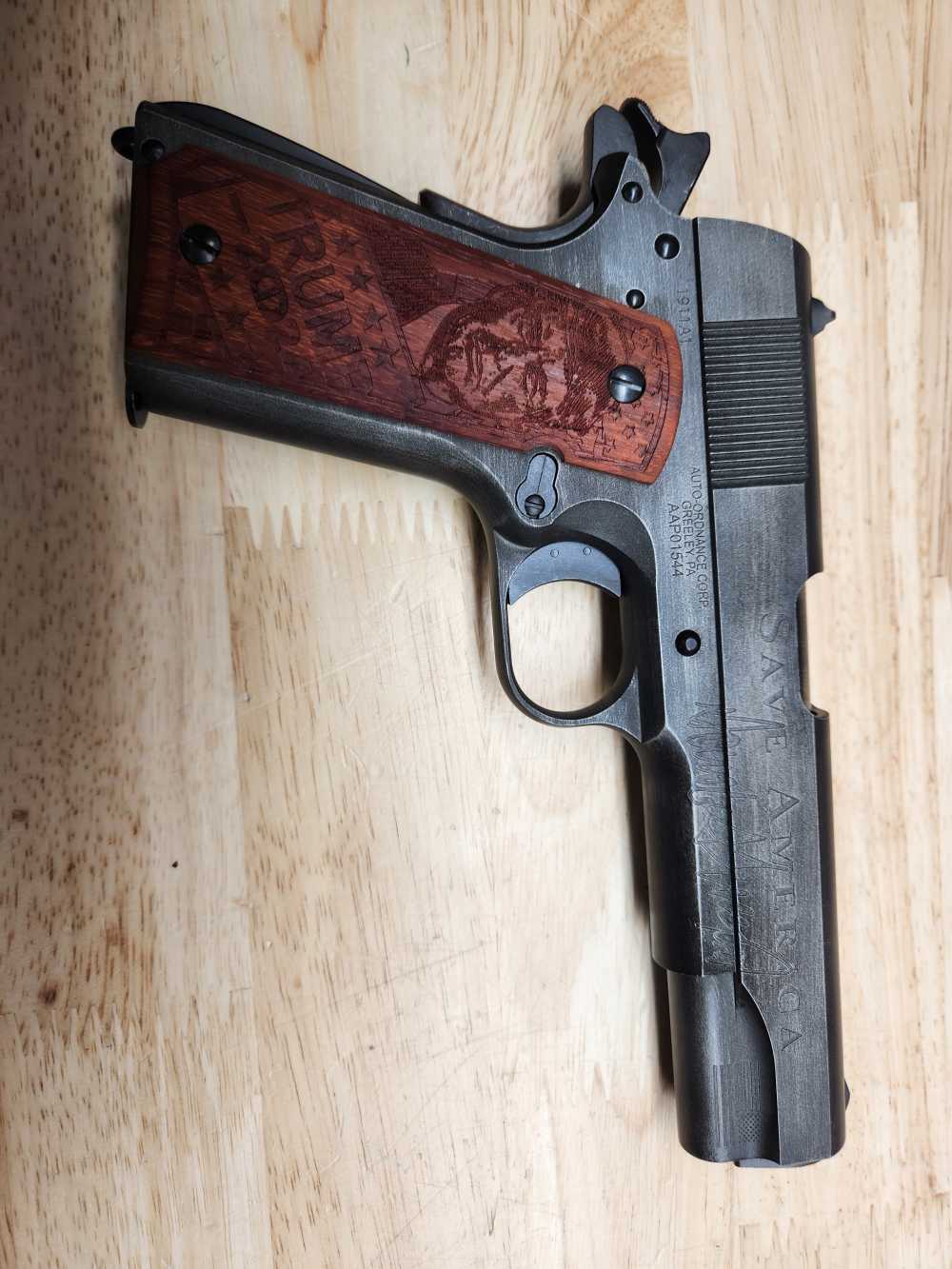 Trump Remberence 1911 .45 ACP .45 AUTO -img-8