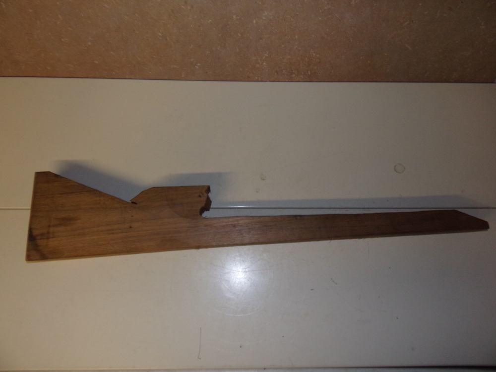 Wooden Rifle Stock Blank - 37 1/4" in Length - Unknown Wood-img-7