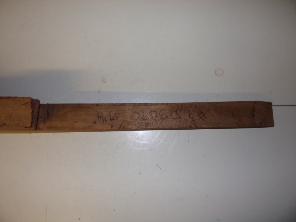 Wooden Rifle Stock Blank - 37 1/4" in Length - Unknown Wood-img-6