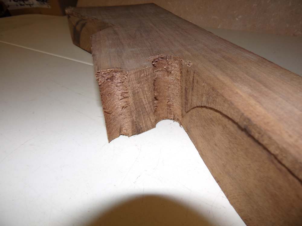 Wooden Rifle Stock Blank - 37 1/4" in Length - Unknown Wood-img-15