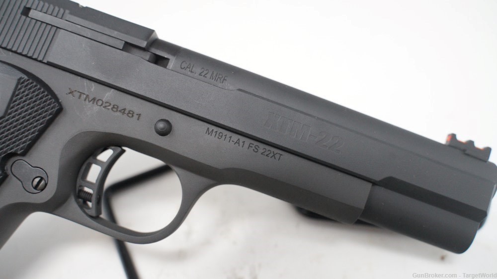 ROCK ISLAND 1911 XT .22WMR 5" 14 ROUNDS MATTE BLACK (RIAYK51996)-img-7