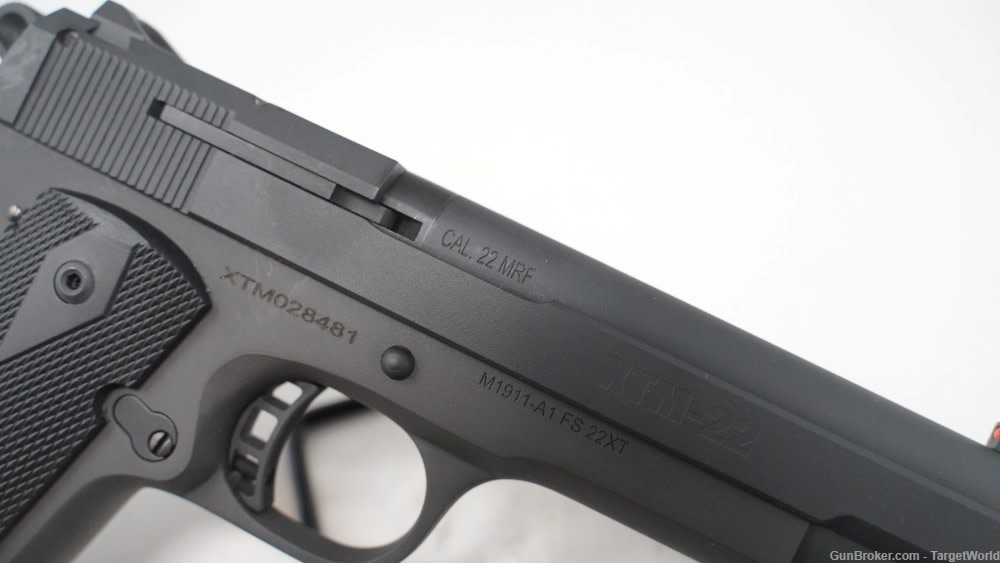 ROCK ISLAND 1911 XT .22WMR 5" 14 ROUNDS MATTE BLACK (RIAYK51996)-img-8