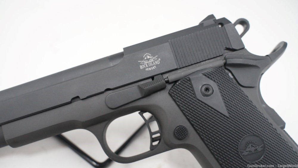 ROCK ISLAND 1911 XT .22WMR 5" 14 ROUNDS MATTE BLACK (RIAYK51996)-img-13