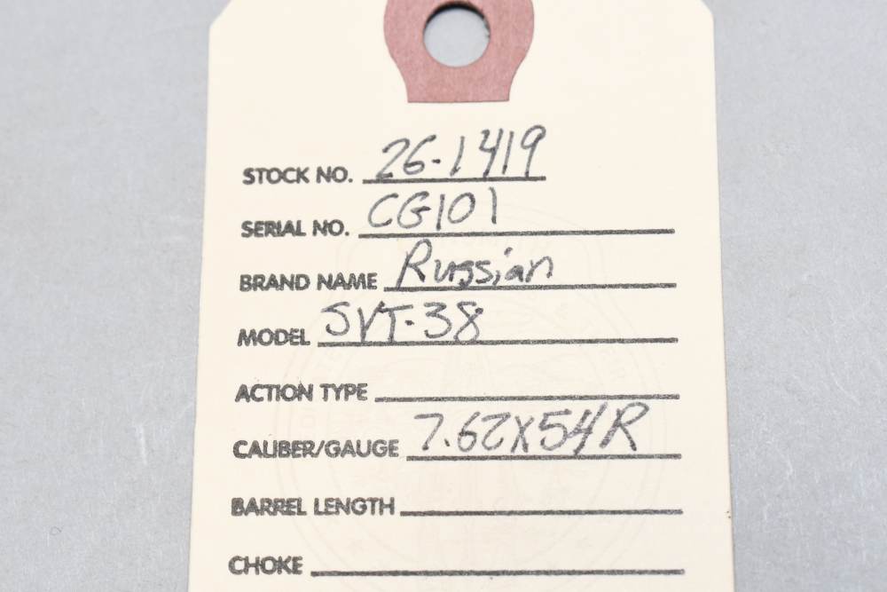 Soviet Izhevsk 1939 SVT-38 Semi Auto Rifle 7.62x54R Non Import Non Finn C&R-img-1