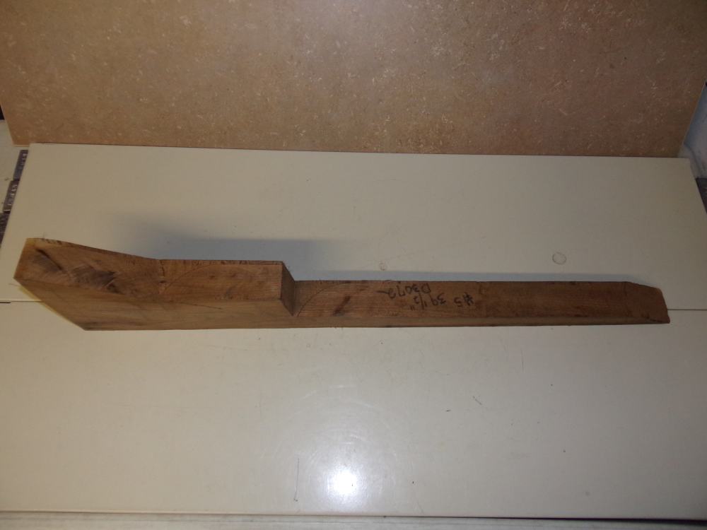 Wooden Rifle Stock Blank - 39 5/8" in Length - Unknown Wood-img-3