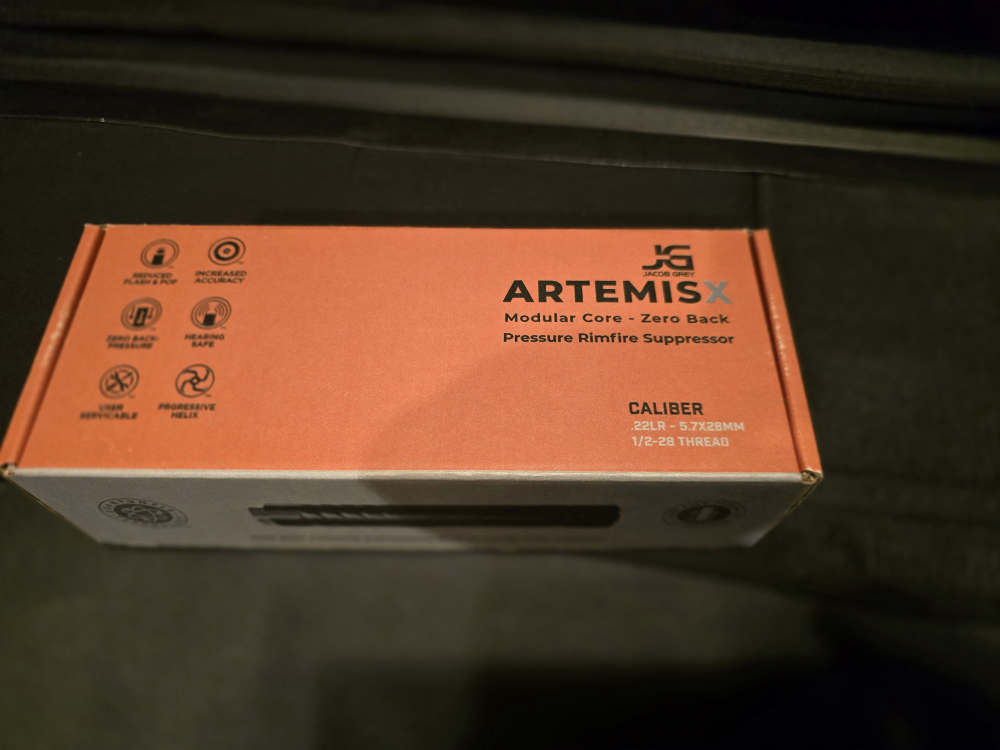 JG Artemis-X .22 Cal Suppressor, Direct Thread, Light Weight-img-6