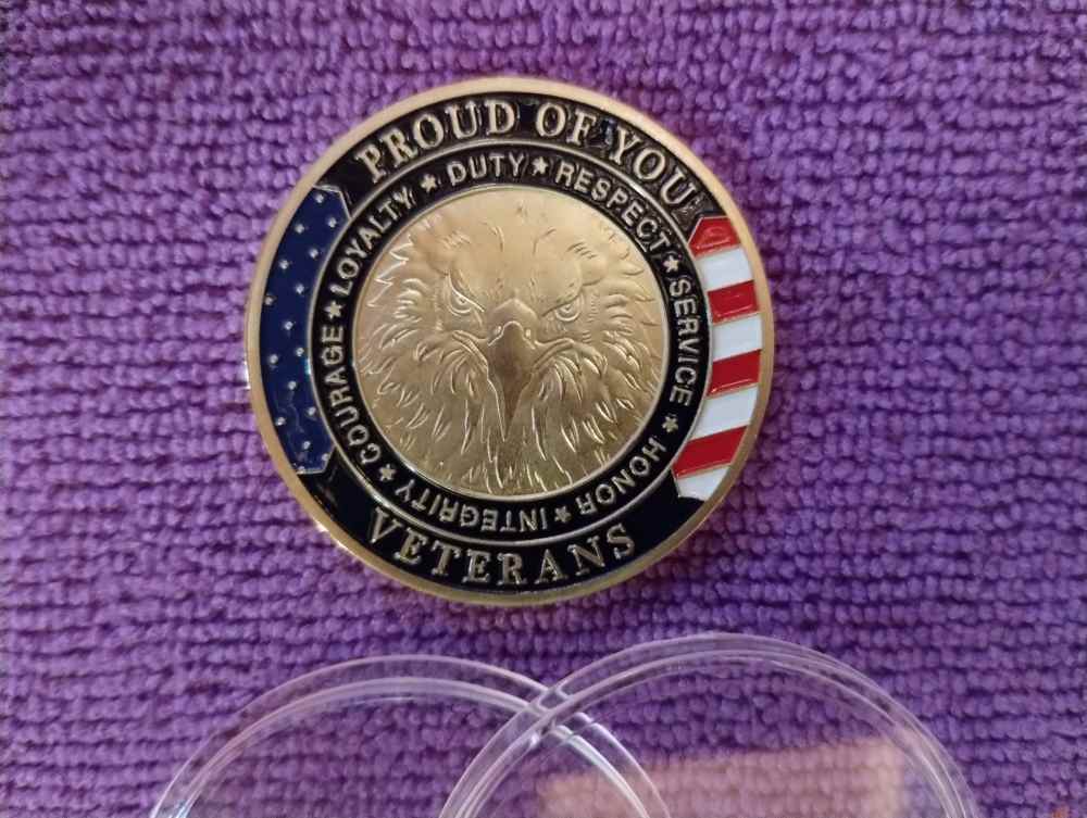 Thank You Veteran Challenge Coins Lot of 3-img-3
