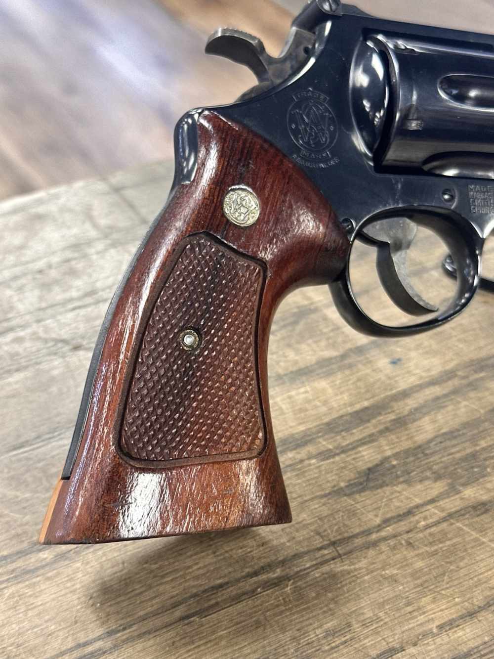 Smith & Wesson 25-5 .45 Colt 6" Blued 6 Shot Revolver 1981-img-7