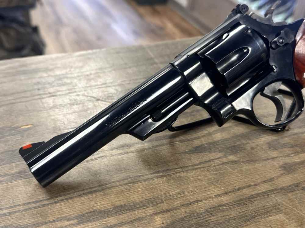 Smith & Wesson 25-5 .45 Colt 6" Blued 6 Shot Revolver 1981-img-4