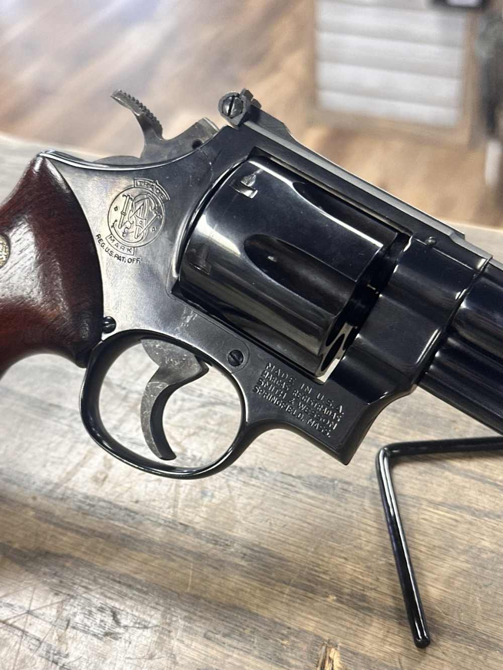 Smith & Wesson 25-5 .45 Colt 6" Blued 6 Shot Revolver 1981-img-6
