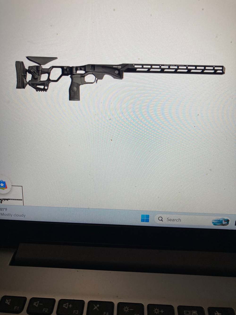 Cadex Defense Strike Pro Chassis Remington 700 SA Right Hand Black-img-0