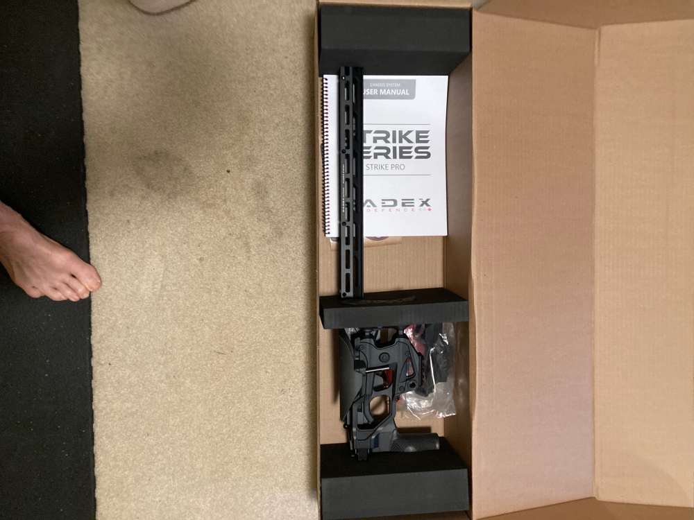 Cadex Defense Strike Pro Chassis Remington 700 SA Right Hand Black-img-1