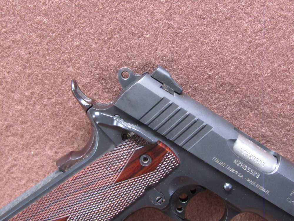 Taurus PT 1911 45 ACP Semi 5" BRL 2x 8 Rd Mags Ambi Safety VG Bore-img-3