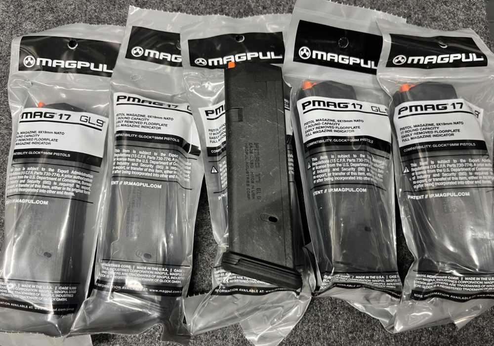 Magpul GL9 Glock 17 Pmag 17rd for G17 Sealed 5-Pack -img-0
