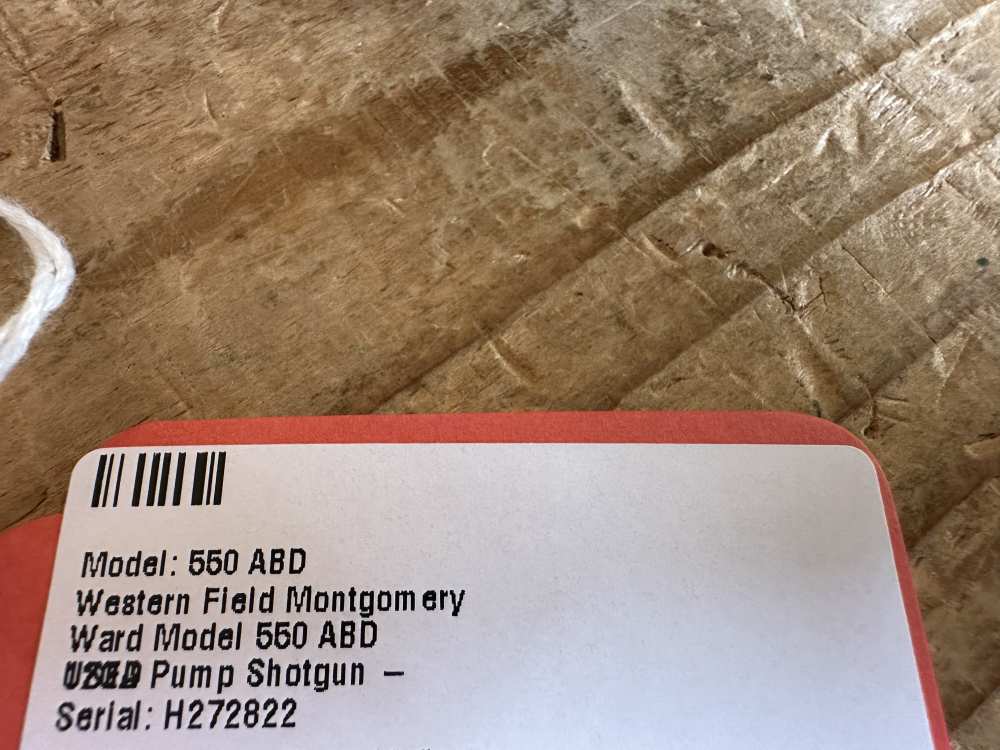 Western Field Montgomery Ward Model 550 ABD 12 gauge Pump-img-13