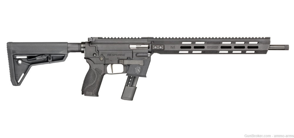 Smith & Wesson Response Rifle 9mm Luger 16.5" Black 23 Rds 13797-img-1