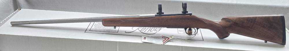 Kimber 84M Varmint 22-250 Deluxe Wood Stainless Fluted With Box -img-5