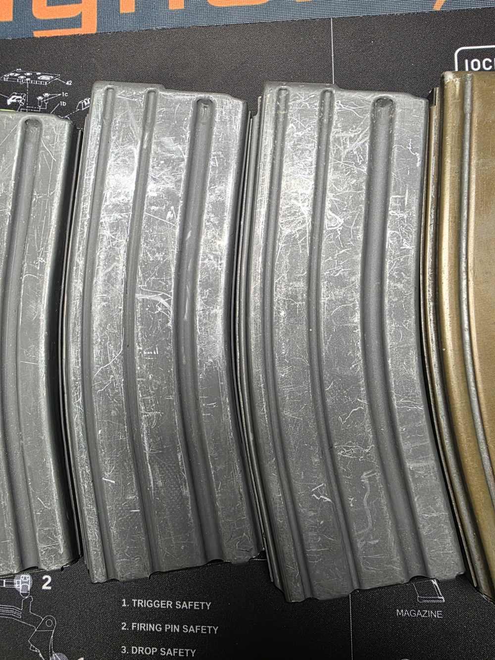 Colt AR-15 Magazines Lot of 6 Hartford Conn Cal 5.56 Rare 30 round-img-4