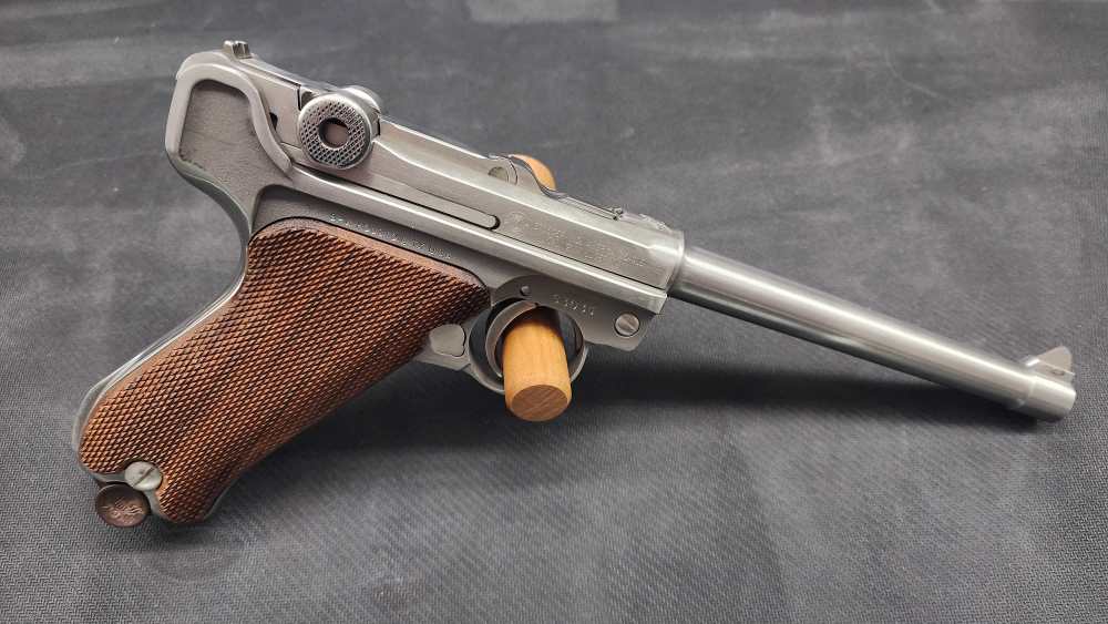 Stoeger Luger American Eagle Navy 6"  Excellent W/ Case-img-1
