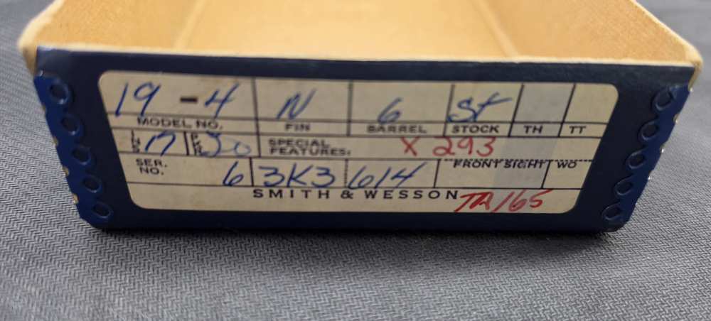 1980 S&W 19-4 6" 357 Nickel W/ Box, Manual-img-6