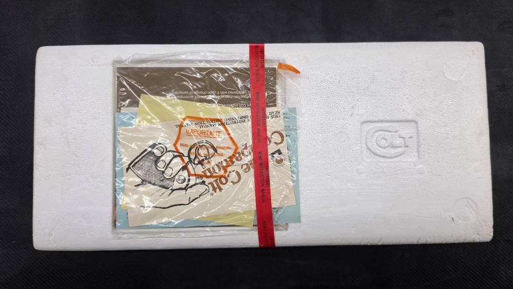 1990 Colt Python 6" Stainless Original Box Unfired I3060-img-6